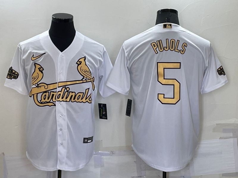 Men St.Louis Cardinals #5 Pujols White 2022 All Star Nike MLB Jersey->st.louis cardinals->MLB Jersey